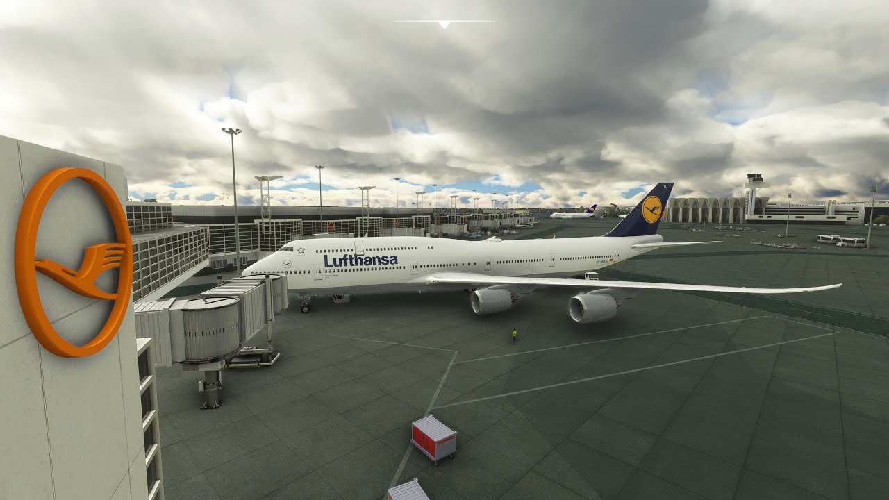 (4K) Ultra Settings - Foggy Approach / Frankfurt - Tokyo / Lufthansa Boeing 747-8i / MSFS 2020