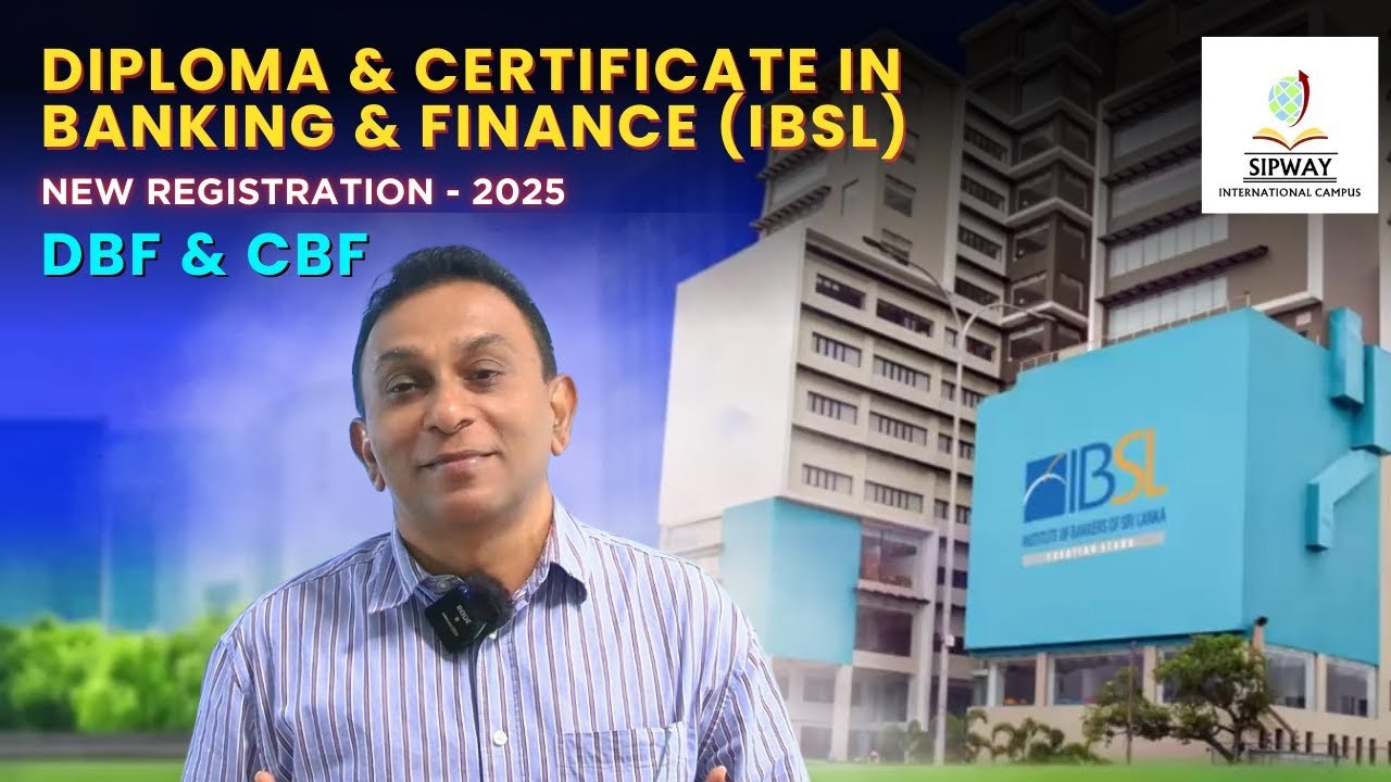 Diploma & Certificate in Banking & Finance (IBSL) - Introduction Seminar