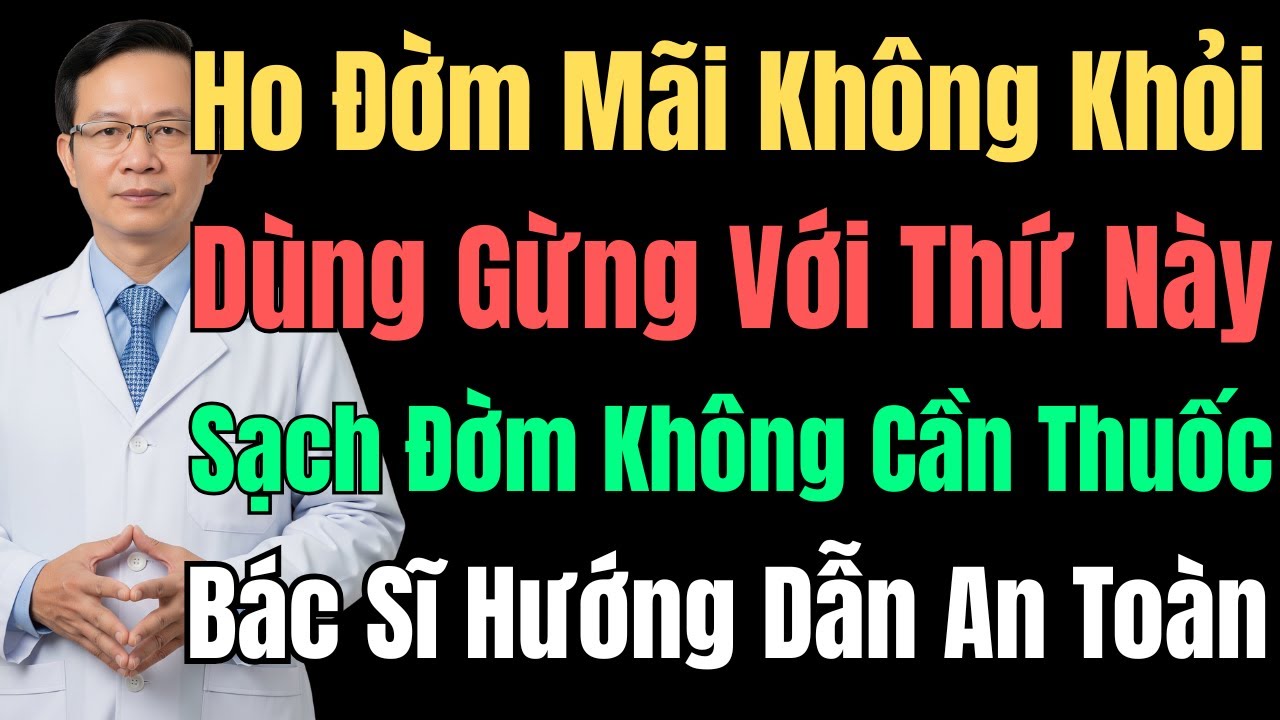 Ho Đờm Mãi Không Khỏi Mùa Lạnh! Dùng Gừng Đúng Cách Giúp Sạch Đờm Tận Gốc Không Cần Thuốc