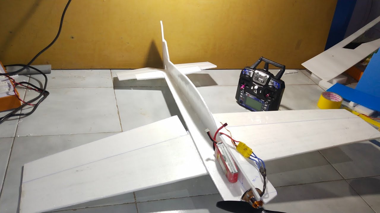 how to make 3D 540 Profile Foam Plane Build