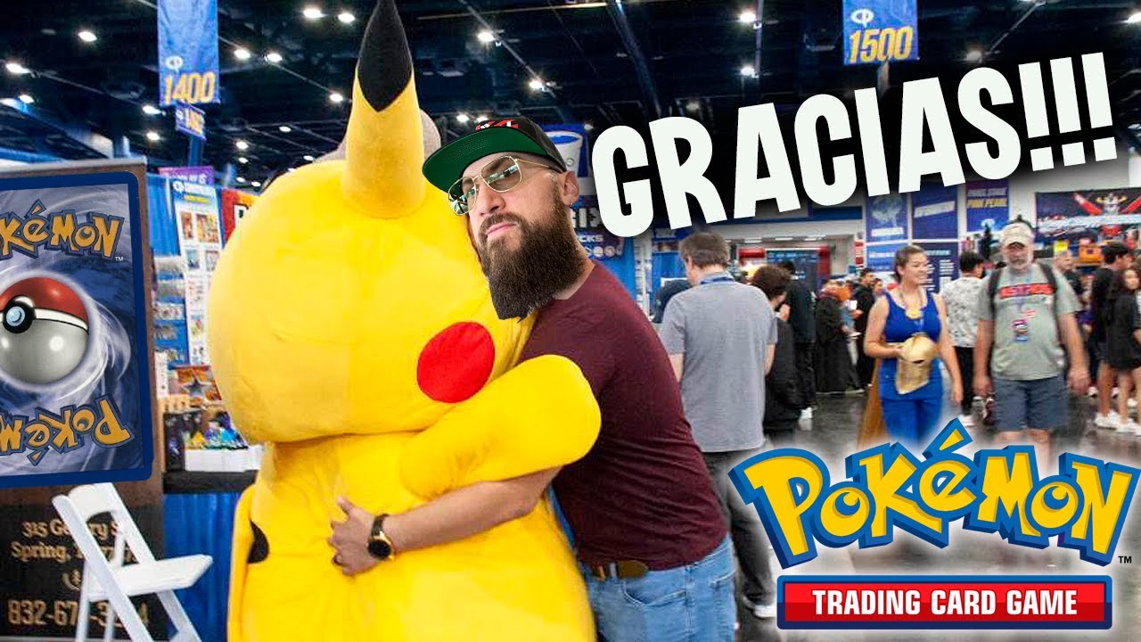 Compré las mejores tarjetas Pokemon en una convención de USA