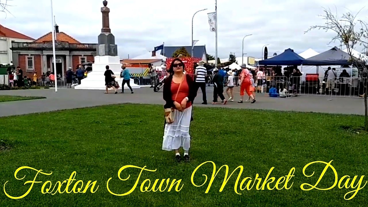 Foxton Town Market Day New Zealand