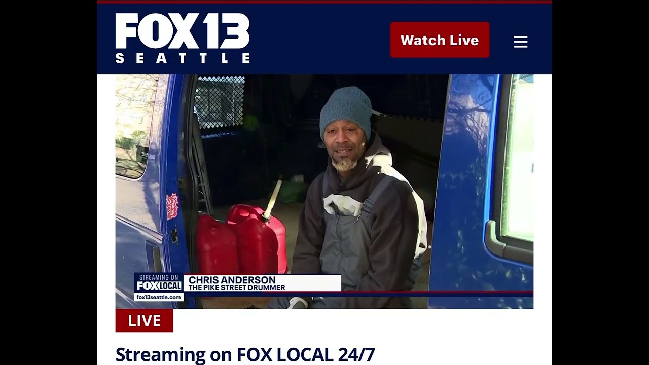 Pike Street Drummer Van Recovered