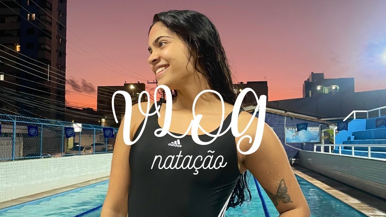VLOG | primeiro dia na natação