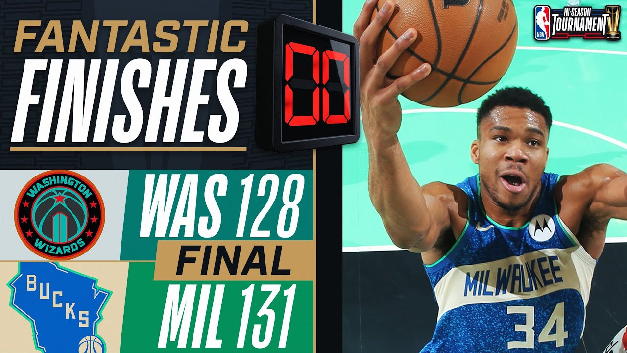 Final 3:43 CLOSE ENDING Wizards vs Bucks 🏆 | November 24, 2023