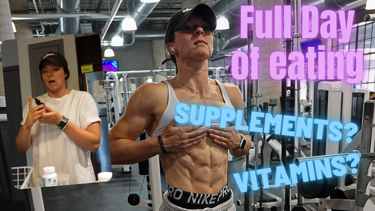 Female Body Builder: Daily Supplements!
