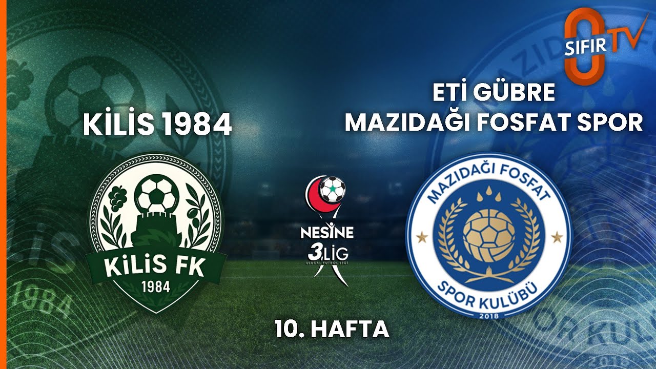 Kilis 1984 A.Ş. - Eti Gübre Mazıdağı Fosfat Spor