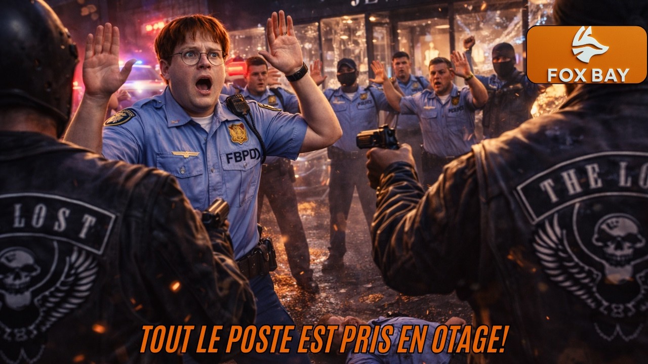 Tout le poste pris en otage / GTA RP / Serveur FOXBAY v2 #70