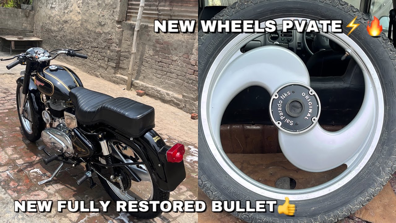 New BIG!!!! S alloy wheel for bullet 🛞🔥// 