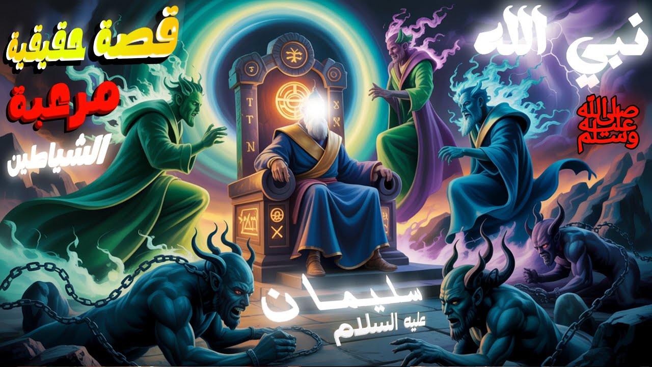 نبي الله سليمان والمردة: أسرار الشياطين واللعنة المظلمة