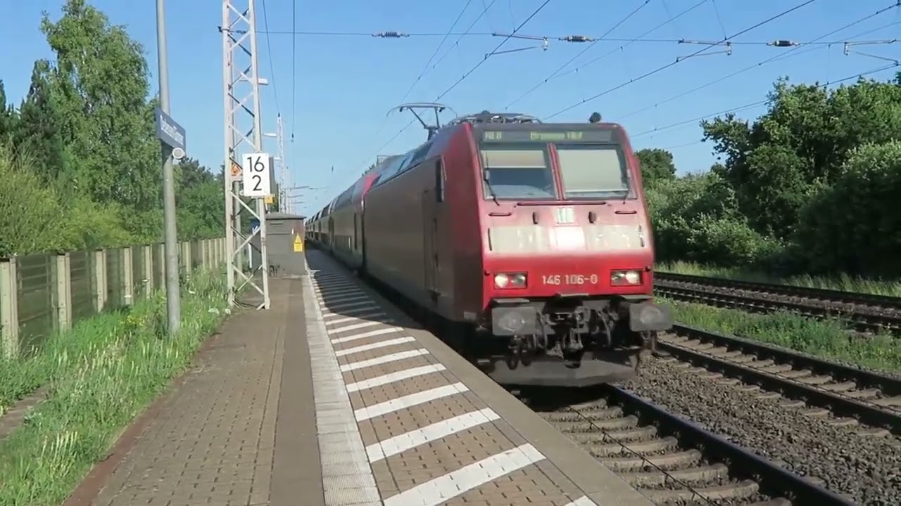 DB Regio and IC2 Trains At Hannover Dedensen/G&uuml;mmer 19 June 2025