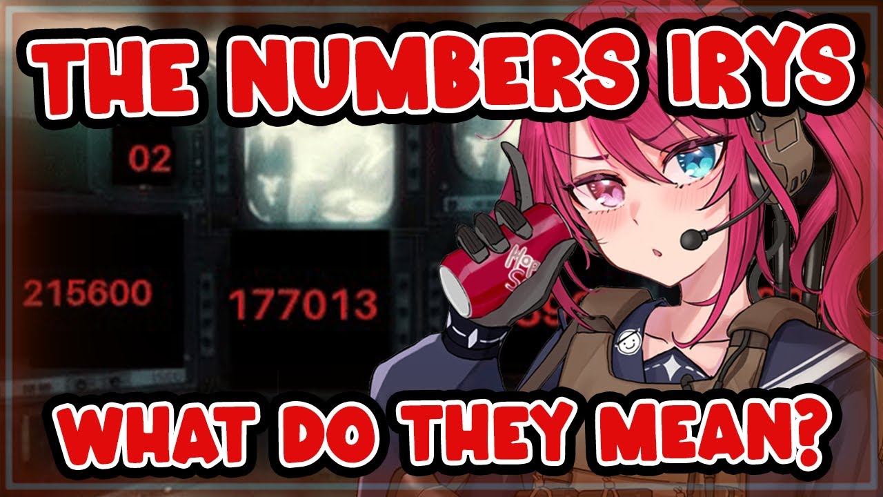IRyS finally knows where the The Numbers Mason!! meme originated from, and she's glad she found it