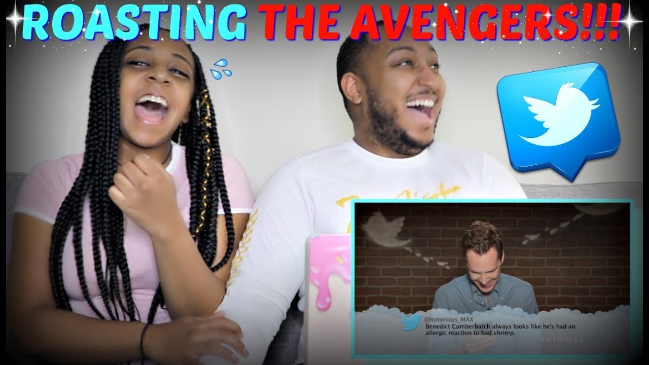MEAN TWEETS AVENGERS EDITION REACTION!!!