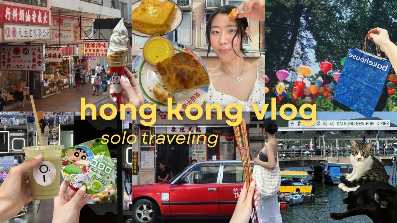 Exploring Hong Kong alone, but something's off...