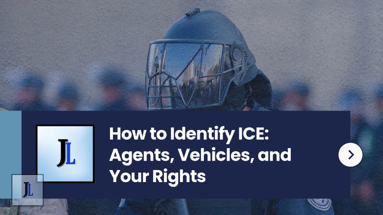 How to Identify ICE: Agents, Vehicles, and Your Rights | Jeelani Law Firm