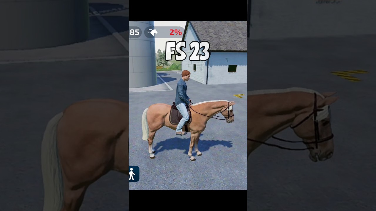 FS20 vs FS23 #fs20 #fs23 | Horse | #qrsgaming