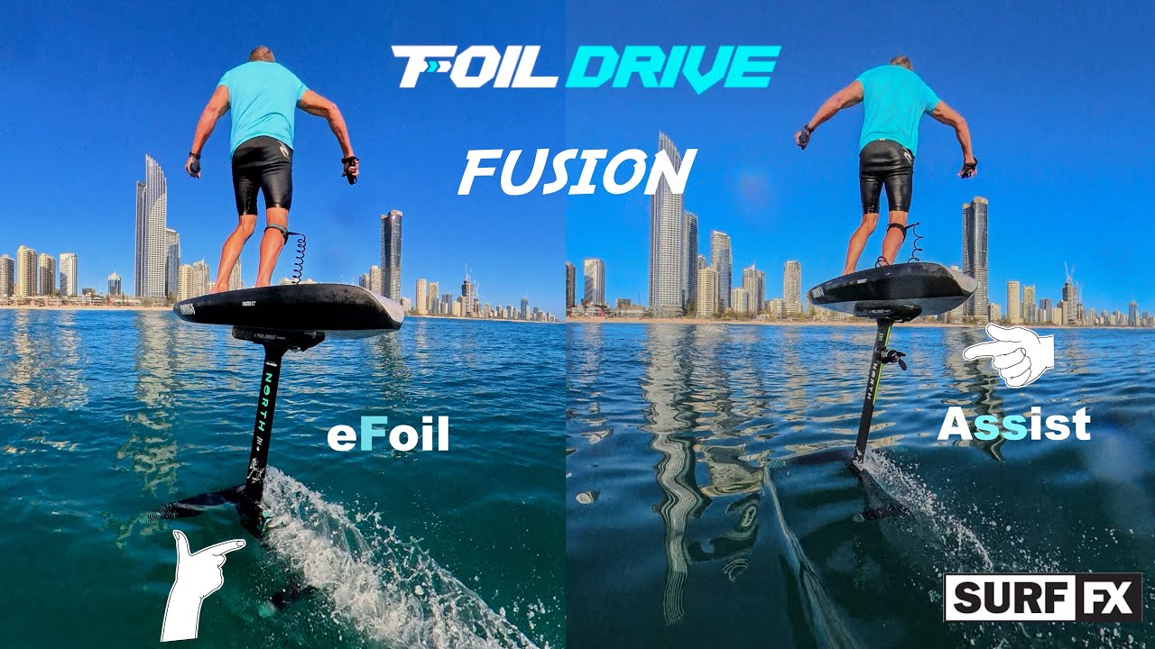 Система помощи при движении на подводных крыльях Fusion Drive и режим eFoil.