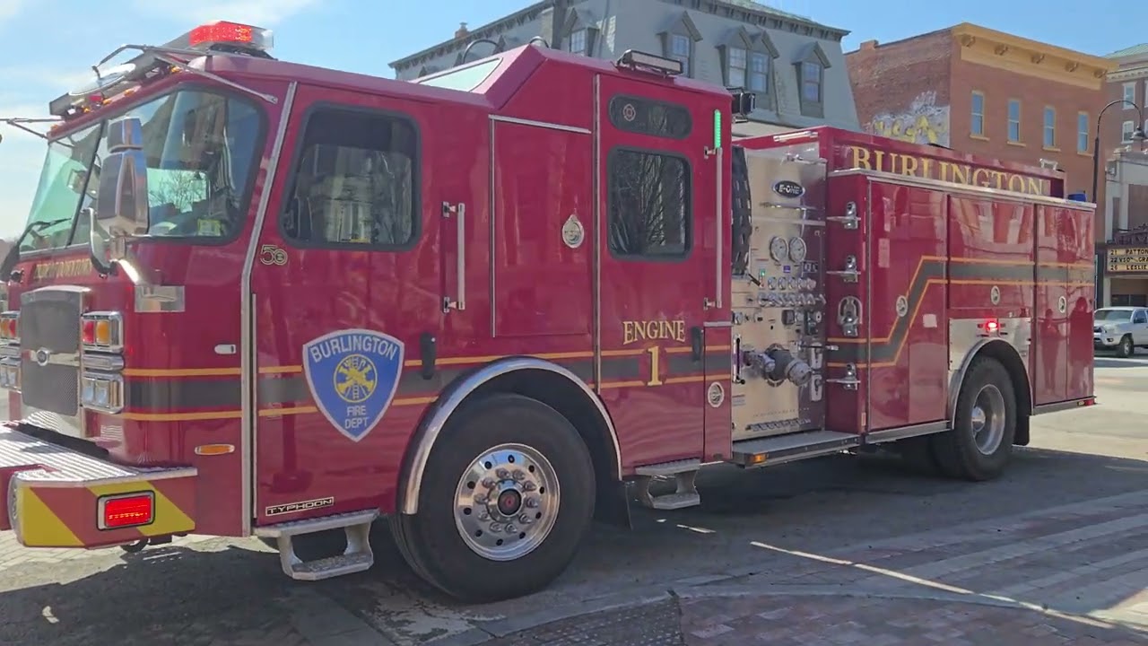 BURLINGTON FIRE RESPONDING TO A GENERAL ALARM ACTIVATION AT 150 MAIN STREET BURLINGTON VERMONT