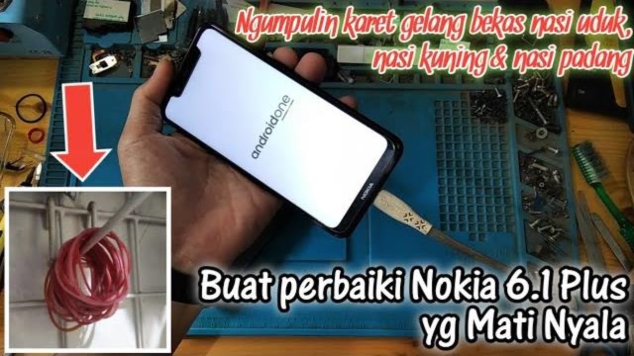 NOKIA 6.1 PLUS MATI NYALA
