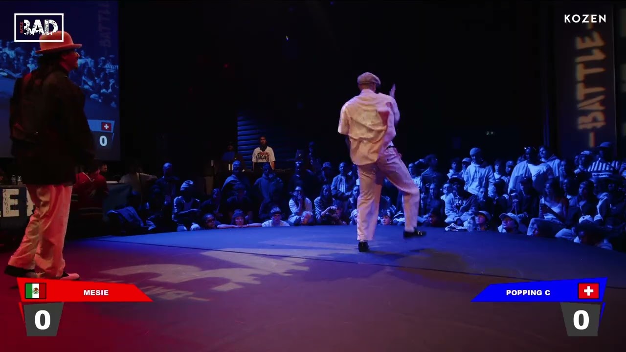 MESIE vs POPPIN C  - Battle BAD 2025 - POPPING Top 16