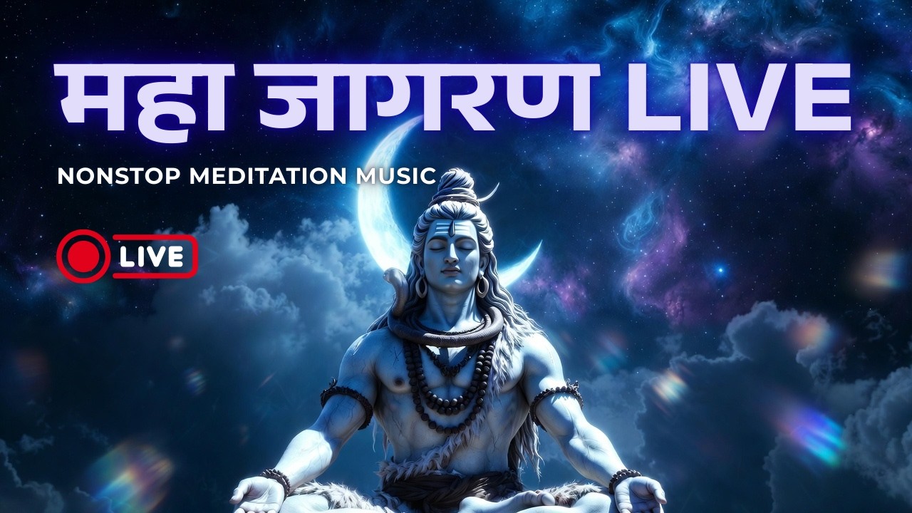 Mahashivratri Maha Jagran 2026 | पूरी रात शिव भजन | Meditation Music #shorts #verticallive