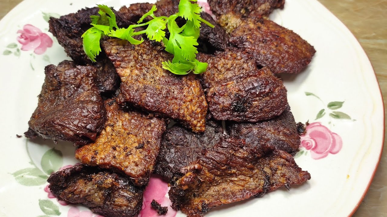 Carne de Res frita al estilo de Sazon campestre