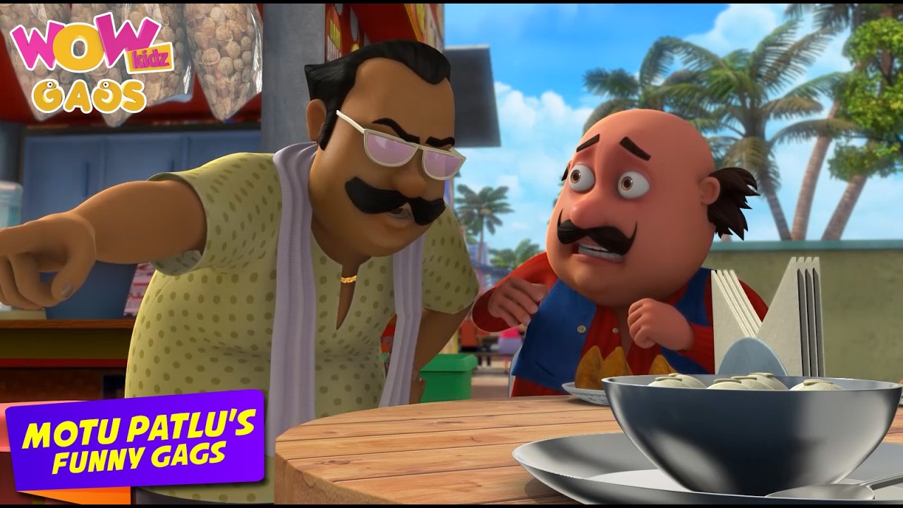 Motu Patlu's Funny Gags | season 13 Compilation | 134 | Hindi Cartoon For Kids | Animated Series
