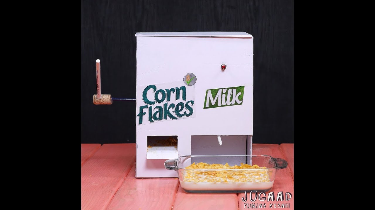 How to Make Cereal & Milk Vending Machine