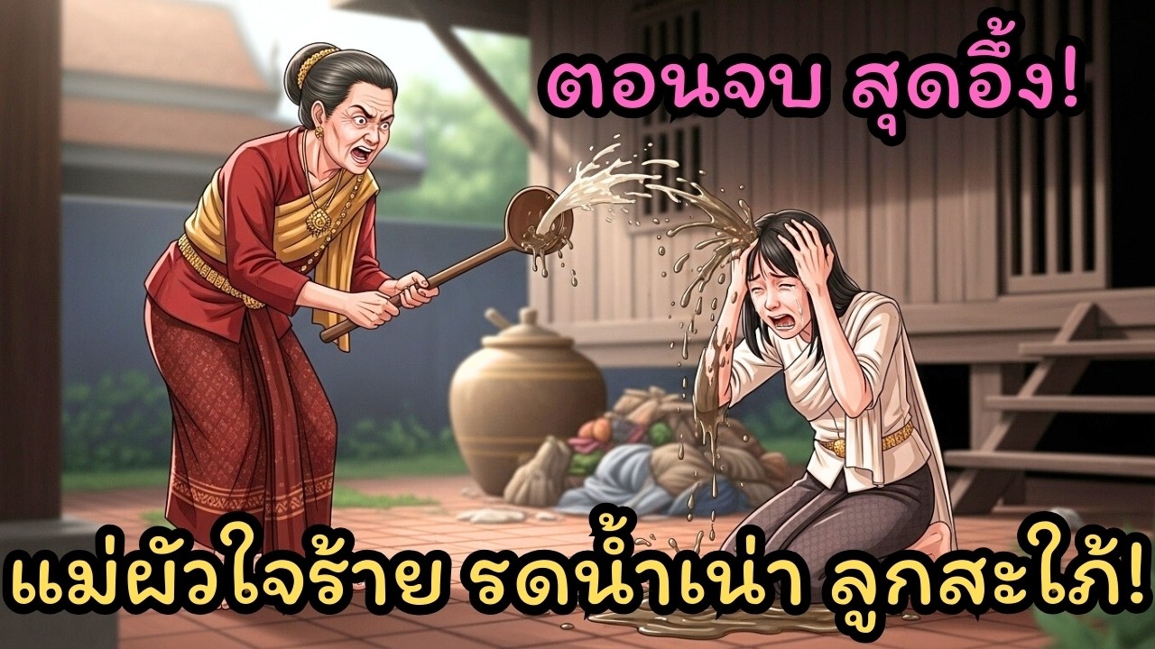 สะใภ้ทนช้ำ แม่ผัวสาดน้ำทิ้งใส่ ตอนจบหักมุมสุดช็อก!