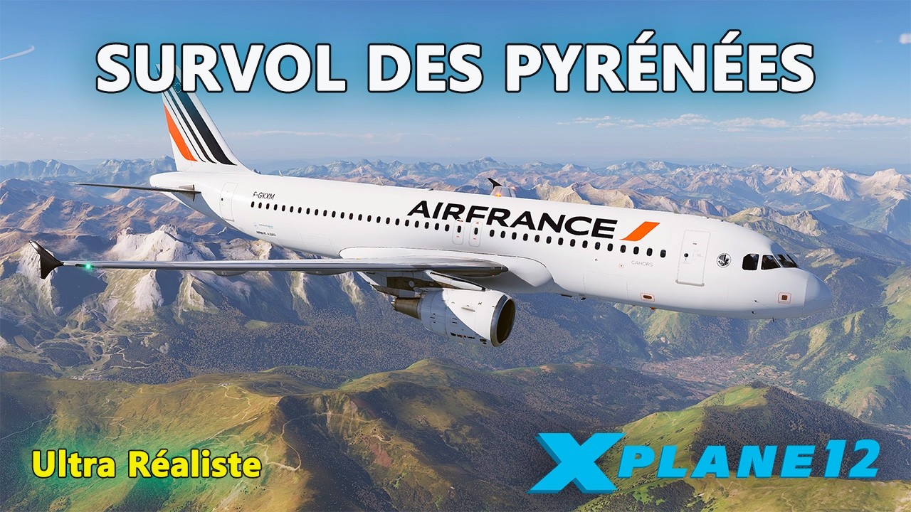 Survol Spectaculaire des Pyrénées | Vol Perpignan - Tarbes-Lourdes