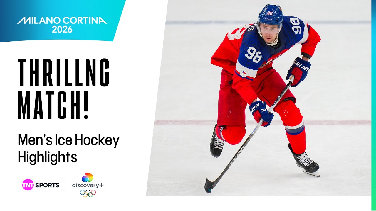 Quarter-Final Secured! 💪 | Men's Ice Hockey - Czechia vs Denmark Highlights | Winter Olympics 2026