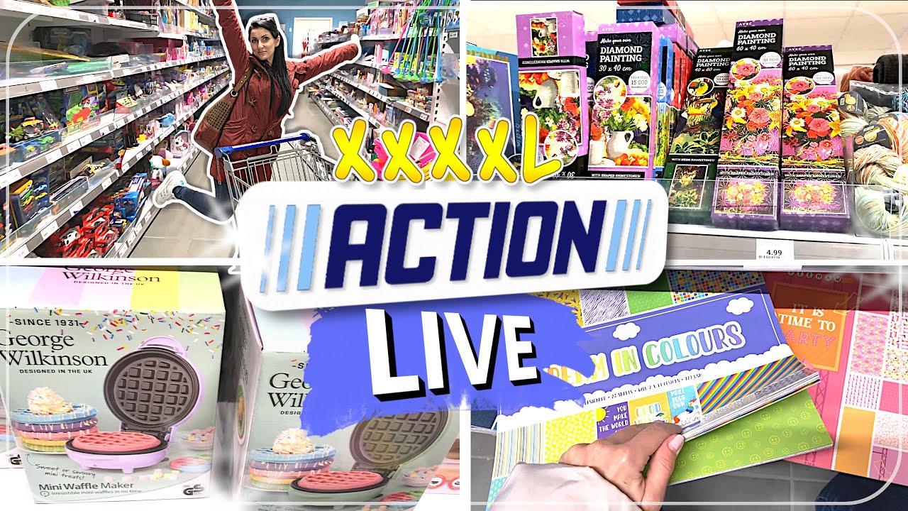 1 Std. ACTION LIVE Haul 😱 NEUHEITEN + WOCHENANGEBOTE | Garten, Deko, Beauty, Süßigkeiten, Haushalt