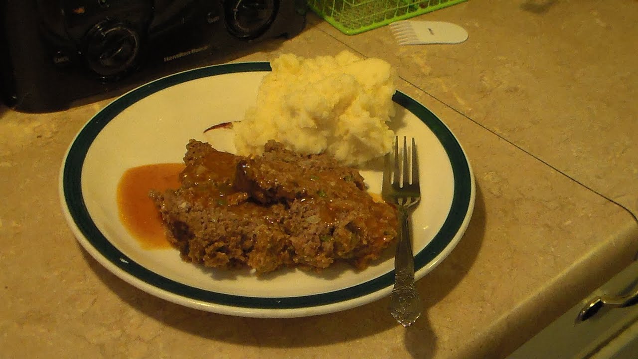 Pressure cooker meatloaf