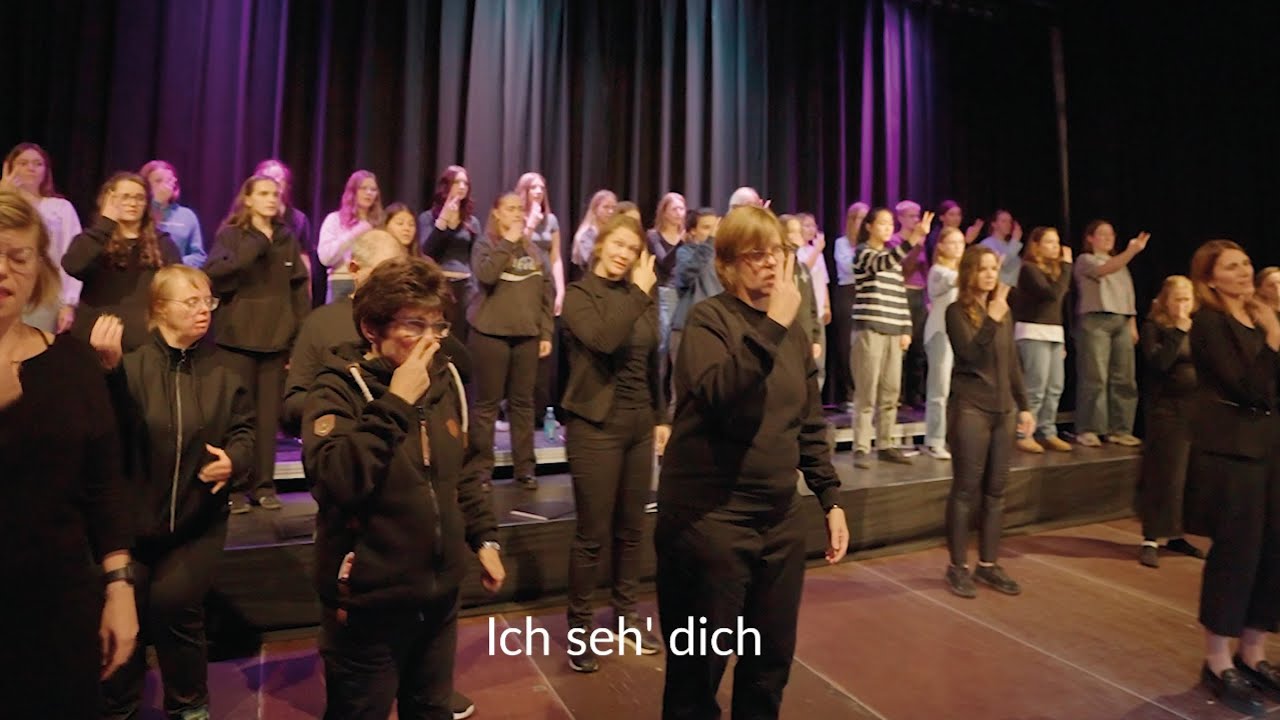 Oliver Gies: Ich seh dich &mdash; Jugendm&auml;dchenchor der CHORAKADEMIE und Geb&auml;rdenchor Sing a Sign
