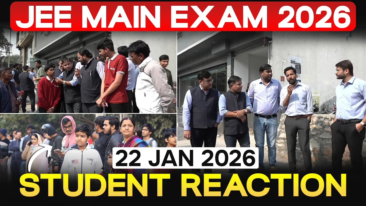 JEE Main 2026: LIVE from Center 🔴 | Session-1 Day Shift-1 | 22nd January | Motion JEE #jee2026 #jee