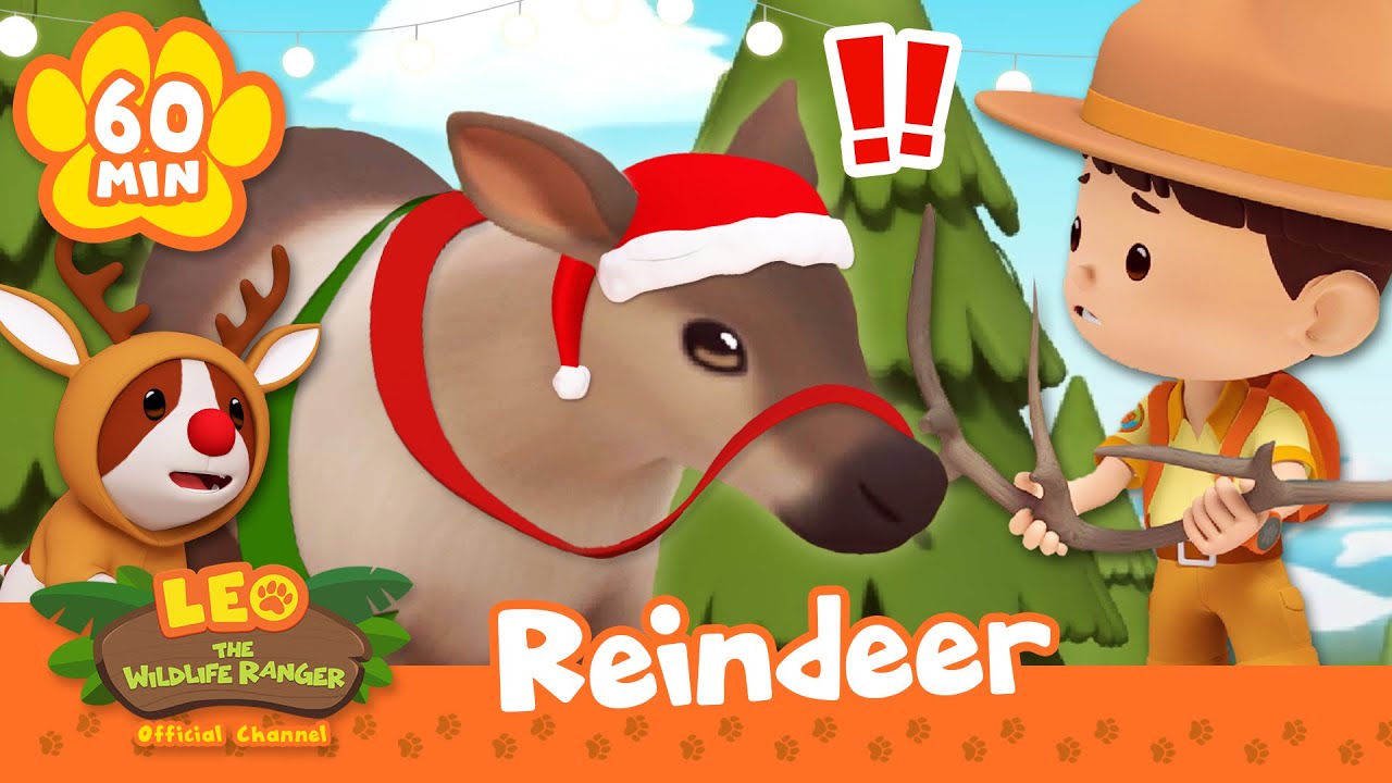 ЭТО РУДОЛЬФ, СЕВЕРНЫЙ ОЛЕНЩИН? 🎅🏻🦌 | Рождественские выпуски | Лео — рейнджер | Детские мультфильмы