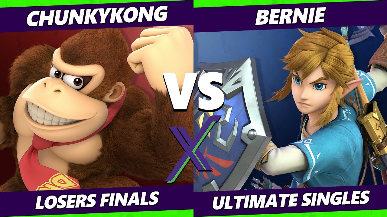 S@X 372 Online Losers Finals - Bernie (Link) Vs. ChunkyKong (Donkey Kong) Smash Ultimate - SSBU