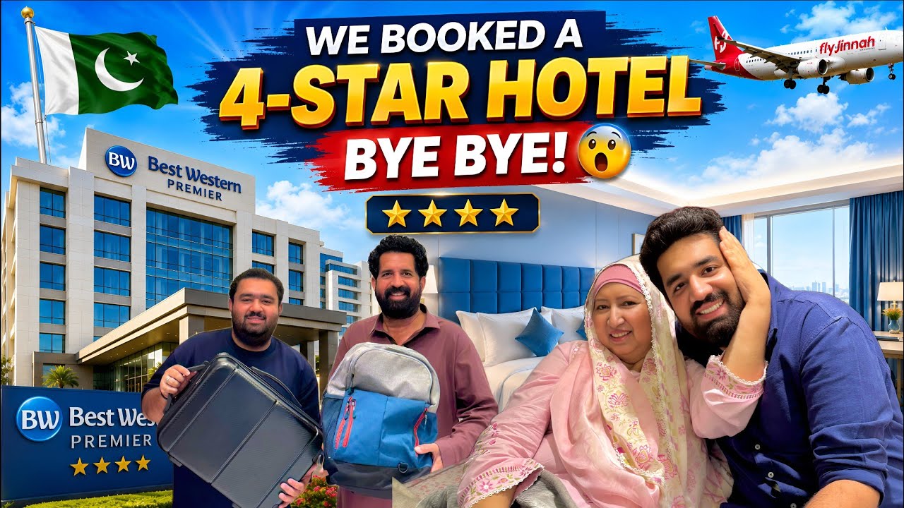 We Exposed Pakistani 4- STAR HOTEL 😱 | Where Are We Going? 🤔 | BaBa Food BaBa Fun RRC Vlogs