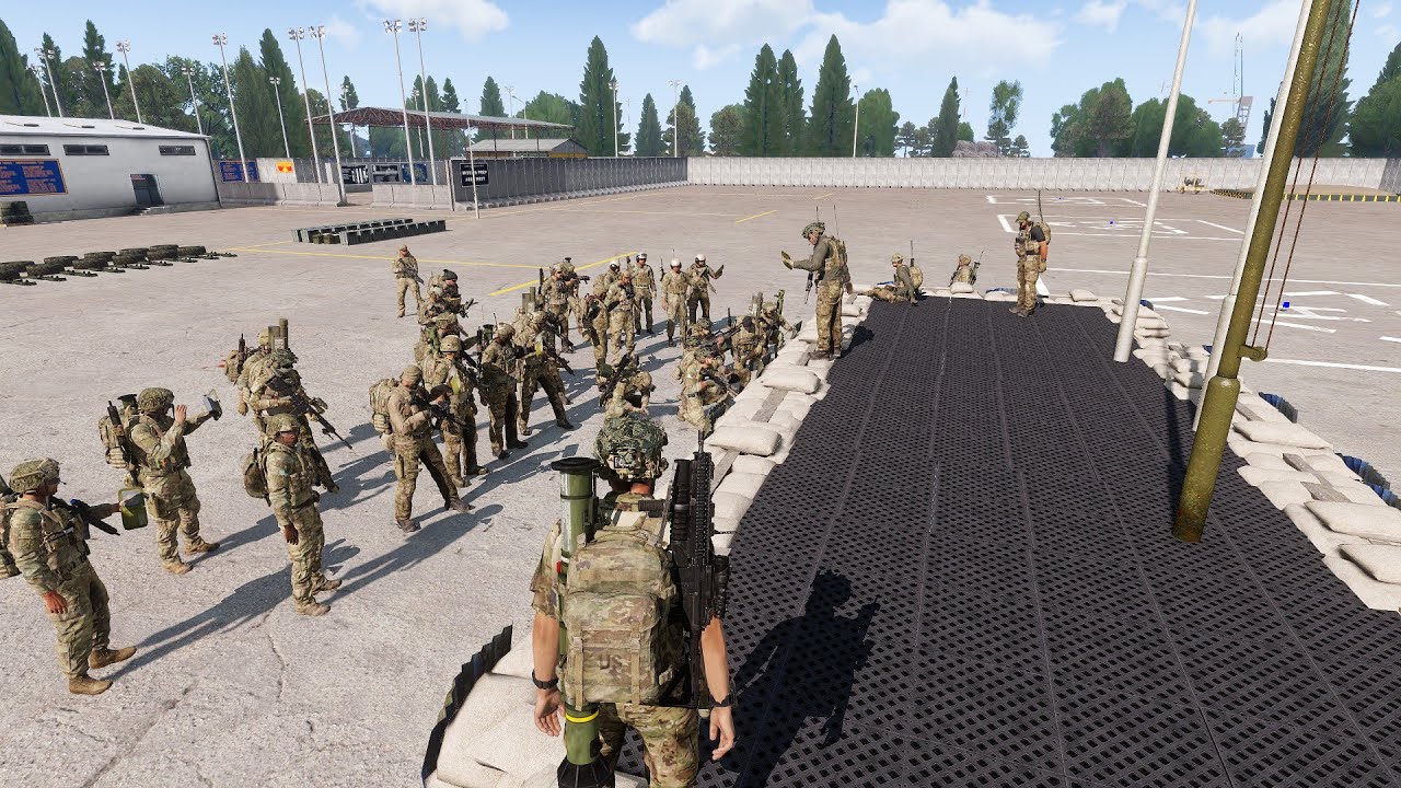Training the 2-7! Arma 3 Milsim