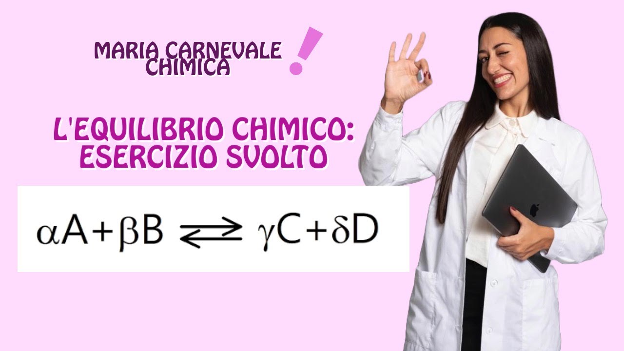 EQUILIBRIO CHIMICO: ESERCIZIO SVOLTO SUPER SEMPLIFICATO