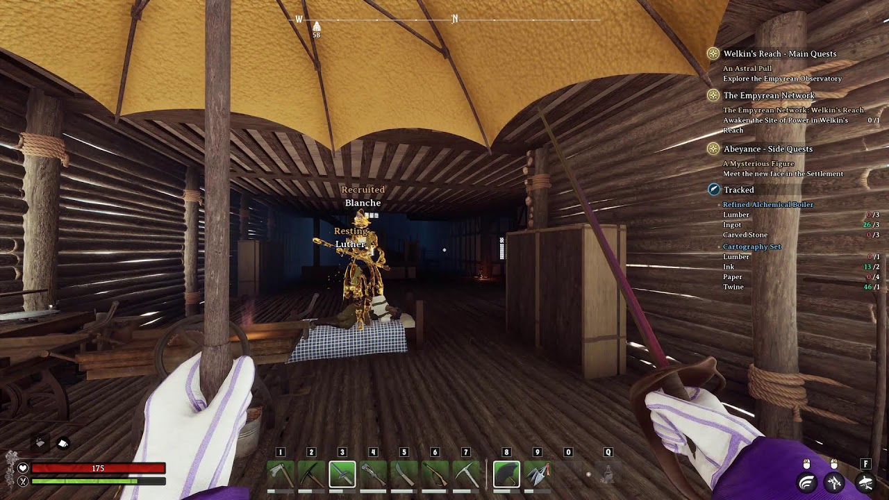 Nightingale - Survival/base building day 3