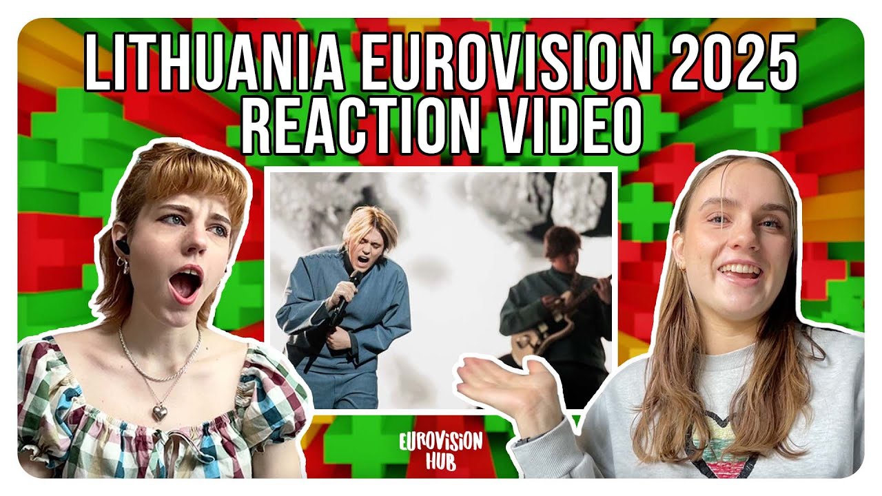 Литва | Реакция на Евровидение 2025 | Catharsis — Your Eyes | Eurovision Hub
