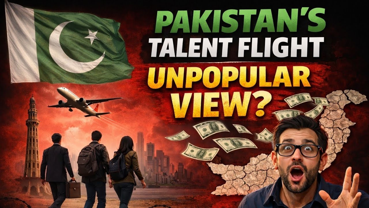 Pakistan talent flight - Unpopular view #abroadlife  