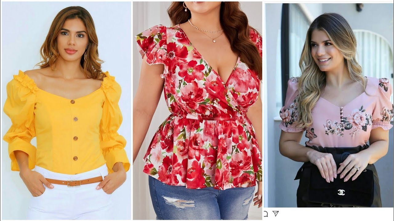 Moda 2026 BLUSAS BONITAS 100”Ideas De blusas bonitas MODELOS casuales 25/26 #fashion #shirts #style