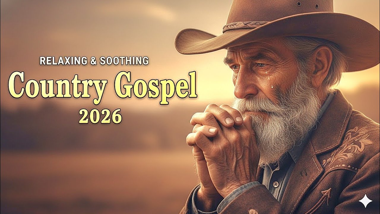 Relaxing Country Gospel 2026 Music | 1 Hour Vintage Hymns for Trust, Peace & Rest