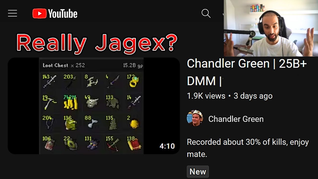 Popular AHKer Made 25B+ DMM GP and Jagex Did Nothing...