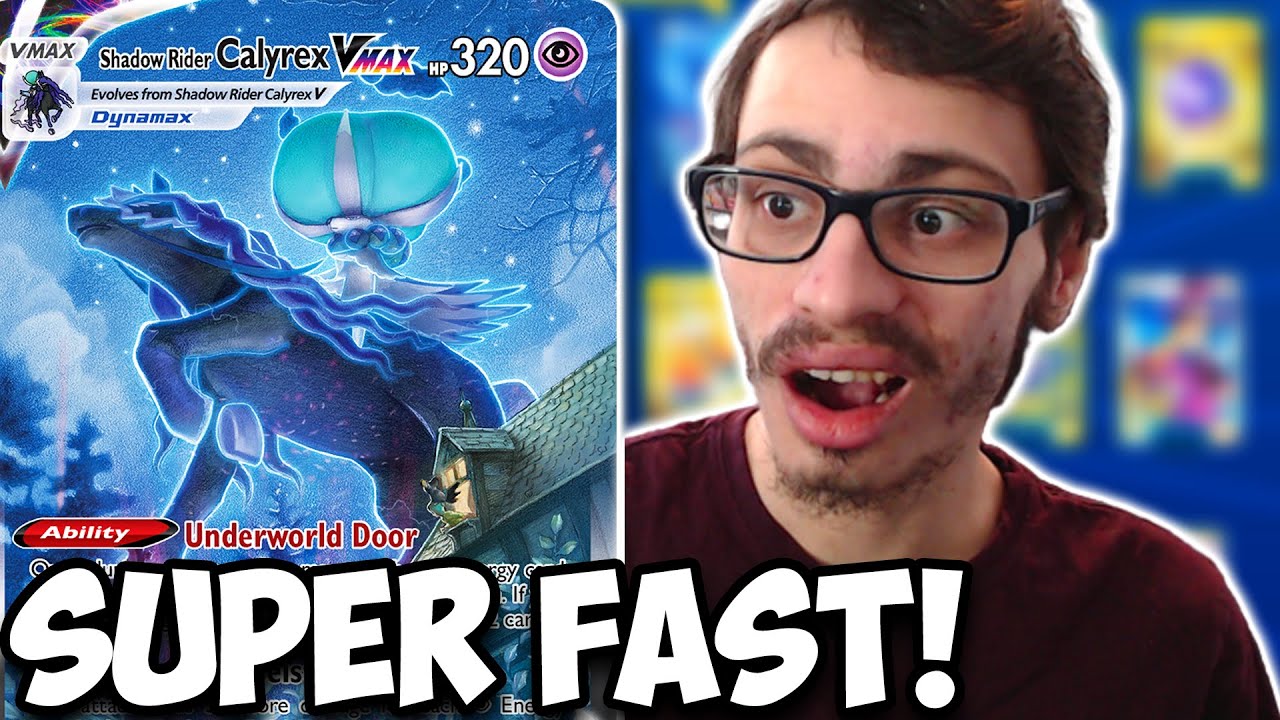 SUPER Fast Turbo Shadow Rider VMAX Deck! Get 4 Shadow Rider In Play & Hit Hard! PTCGO