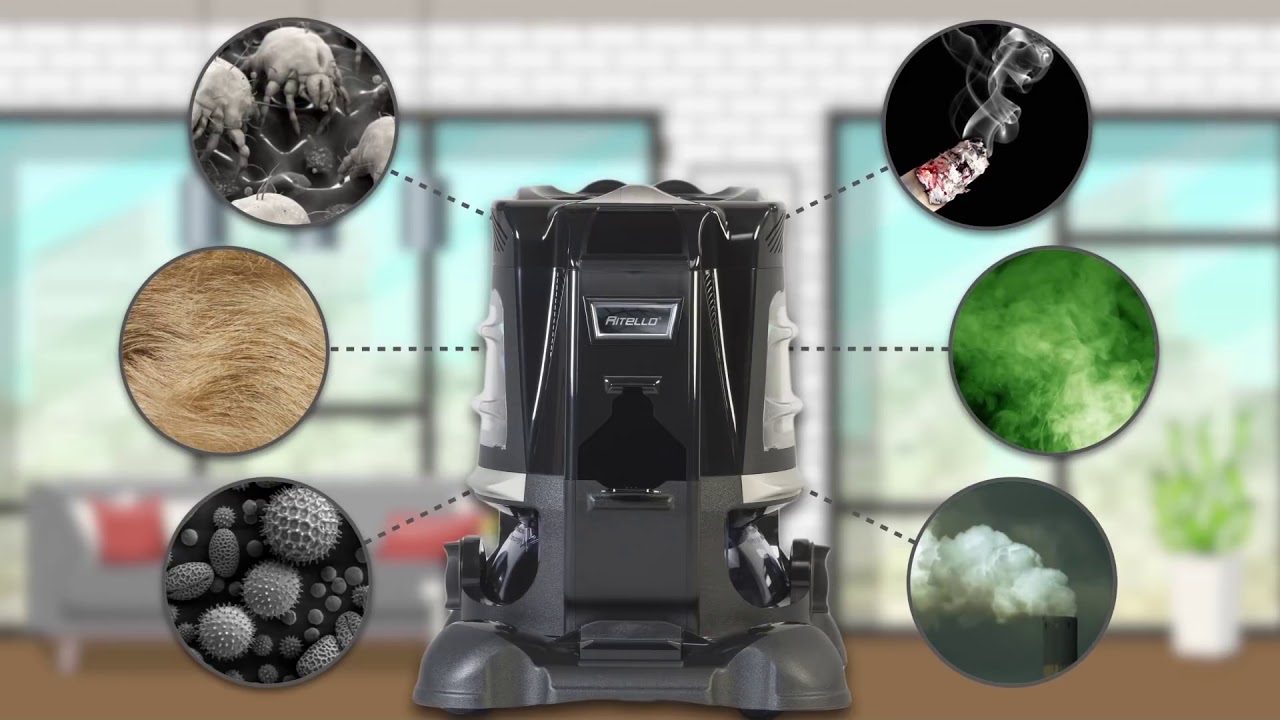 Ritello Air and Water Filtration Vacuum Cleaner
