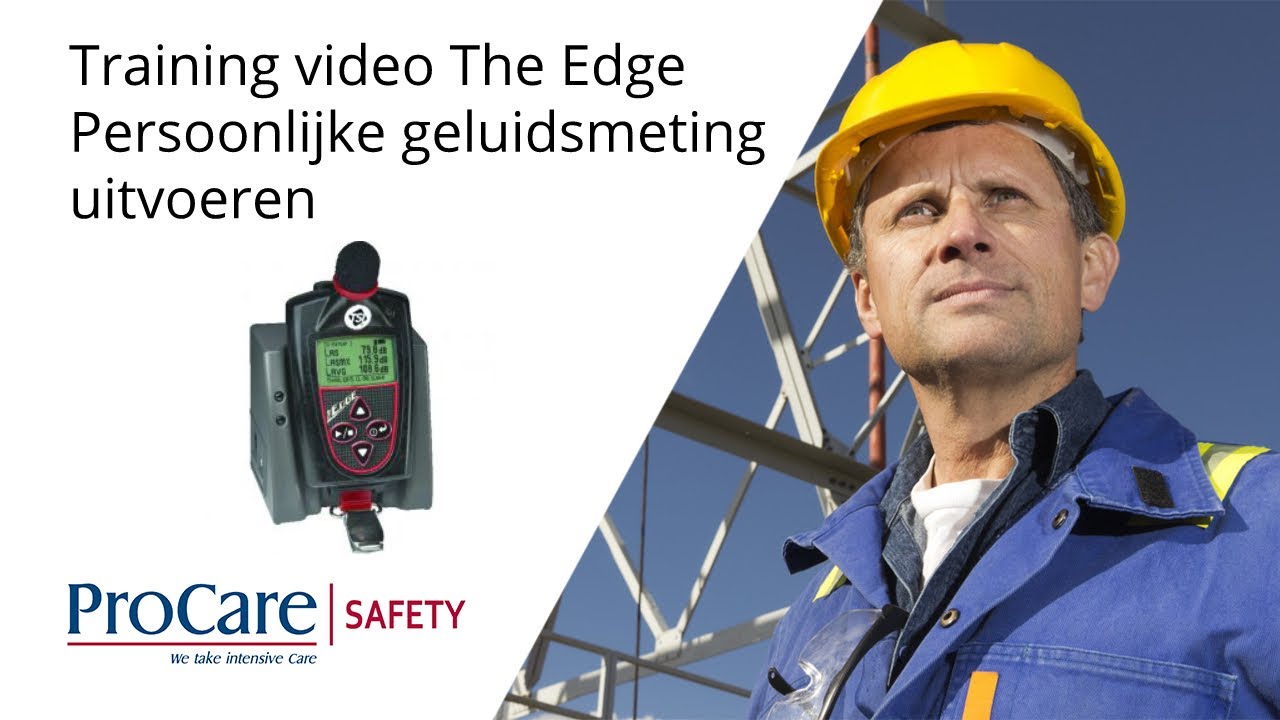 Training Video | TSI Quest The Edge Dosimeter | Een persoonlijke geluidsmeting uitvoeren