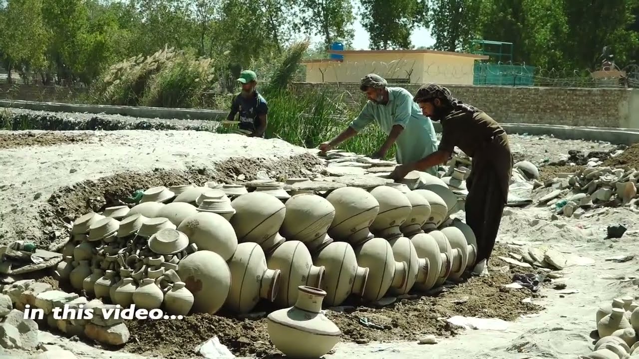 Making POTTERY from CLAY | Amazing Talent of Pakistani Potter in Village | Streets of Pakistan